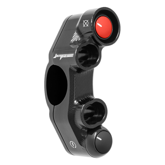 Lenkerschalter SuperSport rechts JetPrime Ducati Panigale V2 955 (20-24) JP SPD MK300 – für Solo-Engineering-Dashboard, universelles Lochbild