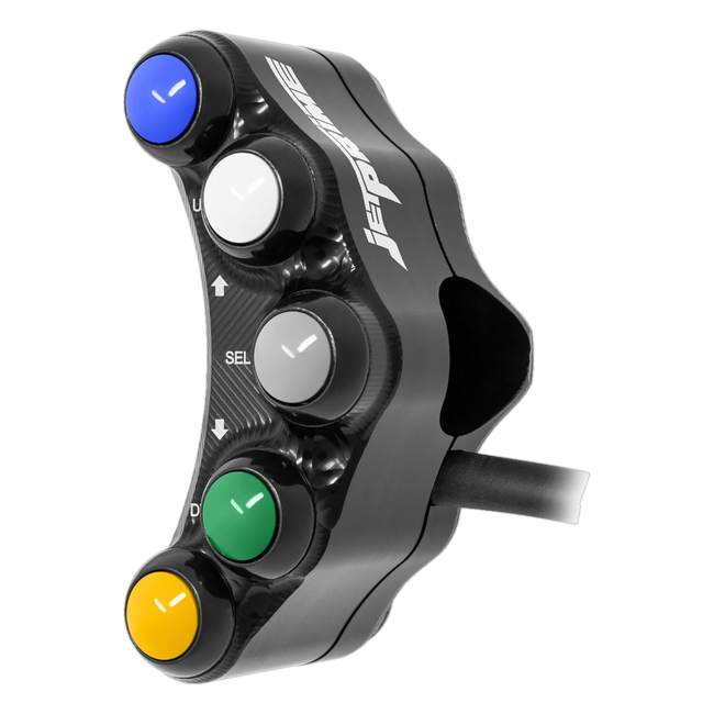 Lenkerschalter Sport links JetPrime Ducati Panigale 1299 (15-18) JP SPS 003 – für I2M-Dashboard