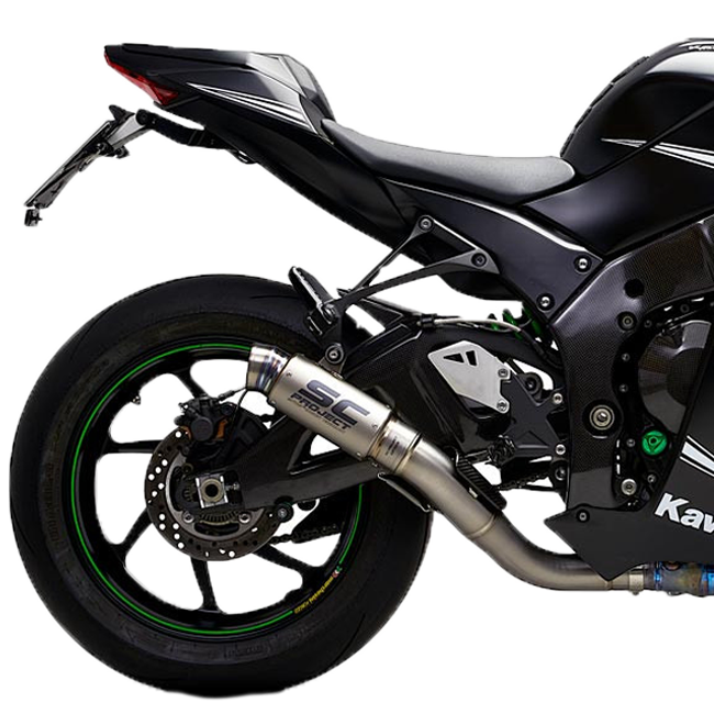 SC-Project Slip-On GP70-R + KAT-Ersatzrohr Kawasaki ZX-10 R/RR (16-20) K22A-DET70