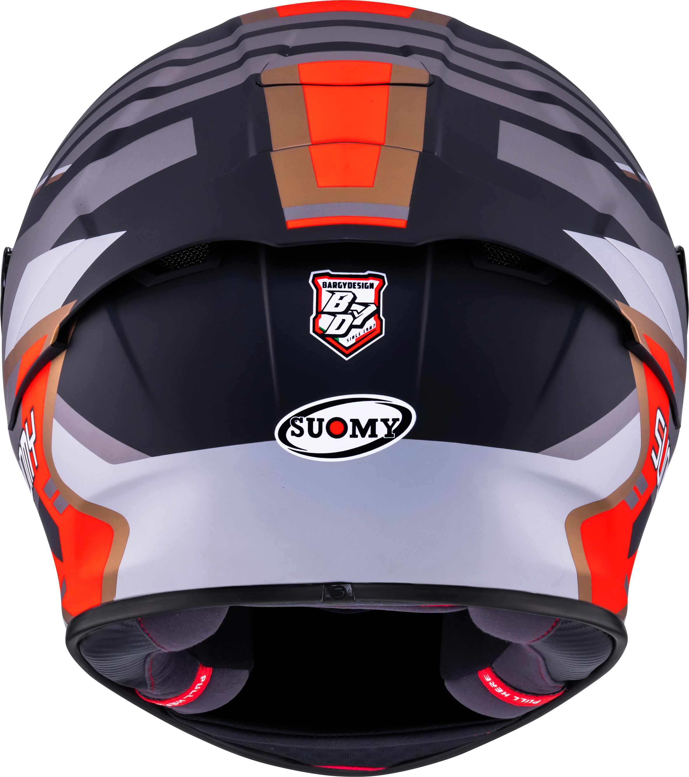 Suomy SR-GP Evo Helm Infrared Matt Grau/Rot/Schwarz K6S20025