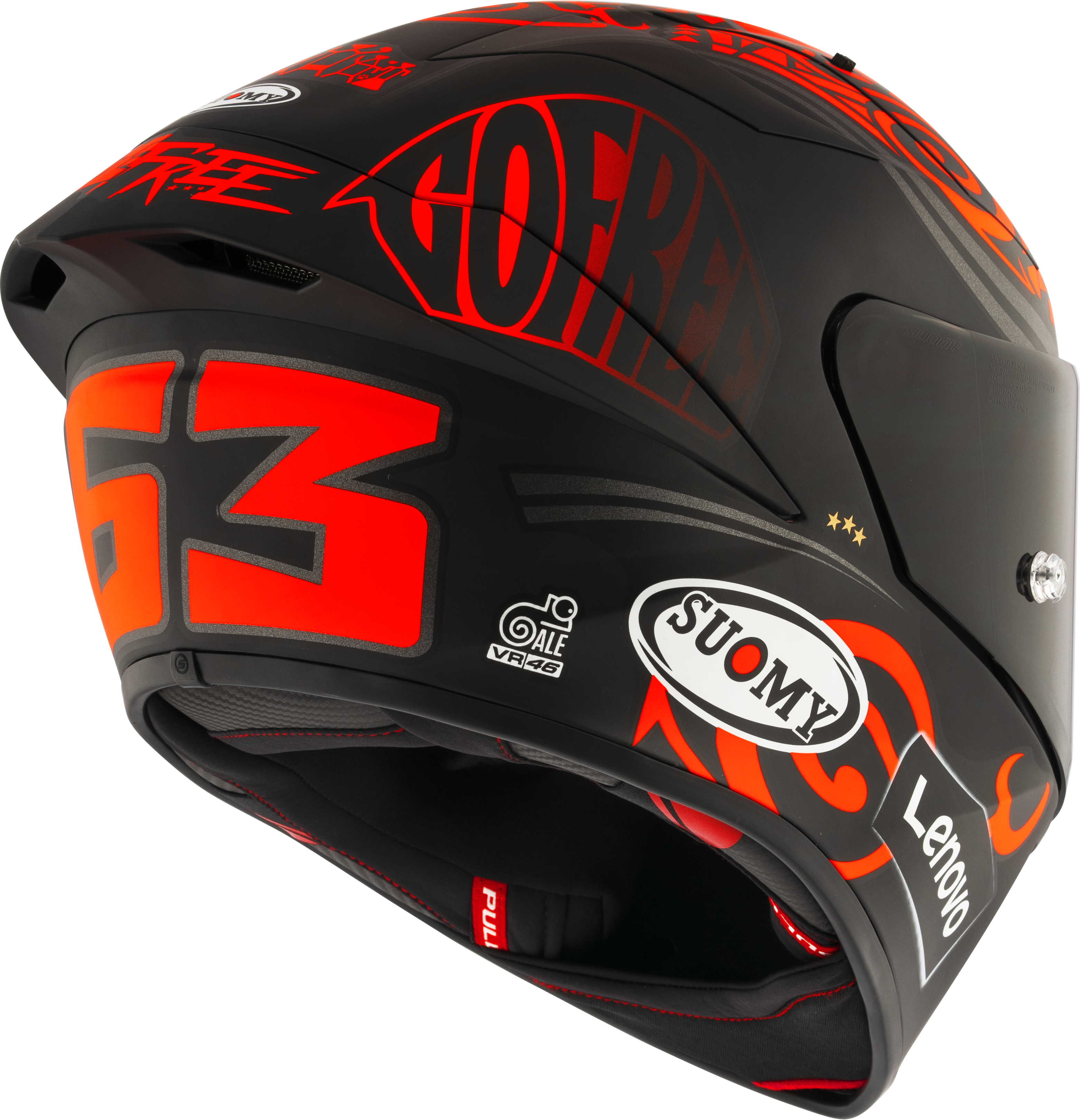 Suomy S1-XR GP Helm Francesco Pecco Bagnaia Replica 2024 K6SX0012
