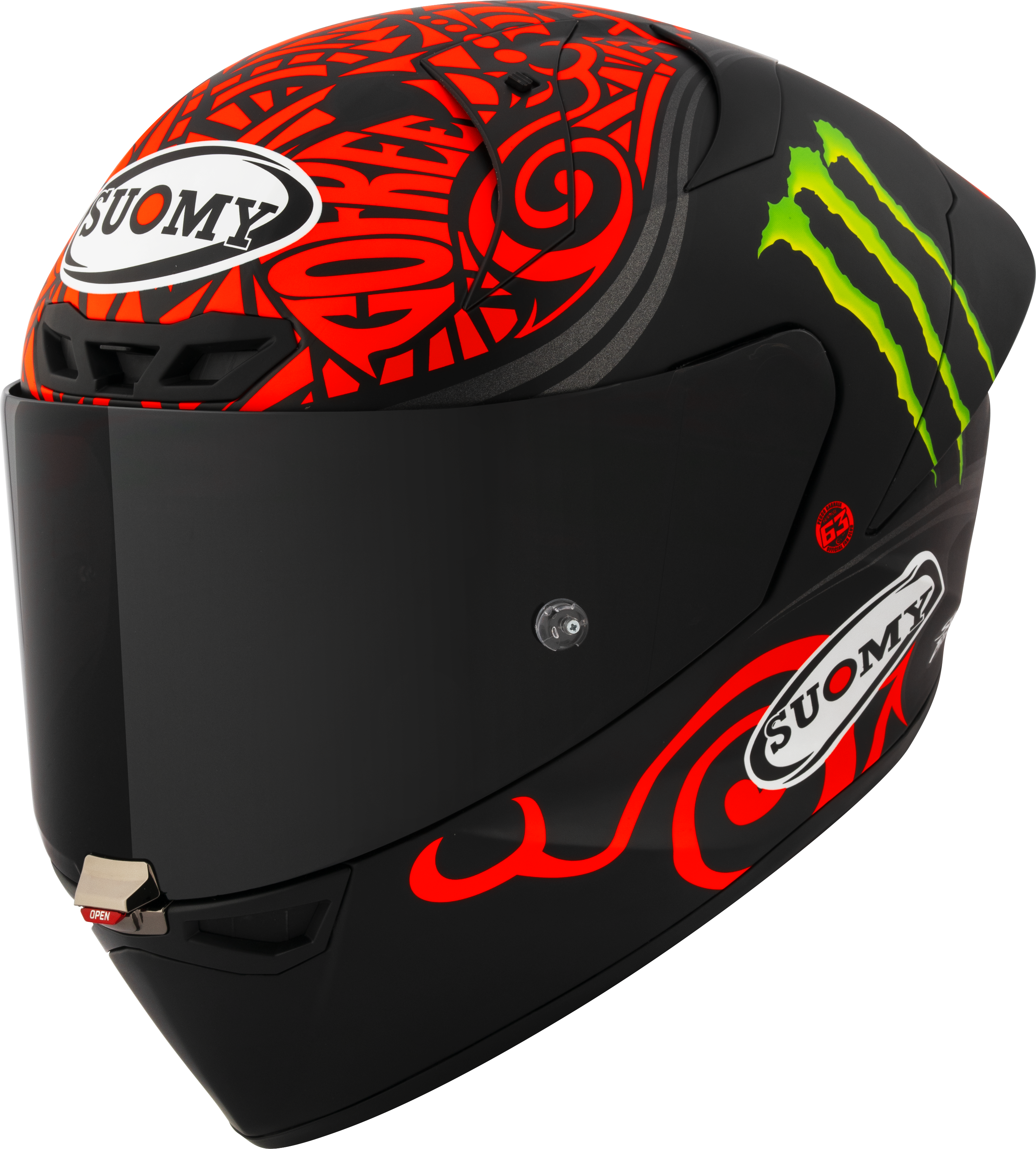 Suomy S1-XR GP Helm Francesco Pecco Bagnaia Monster Replica 2024 K6SX0013