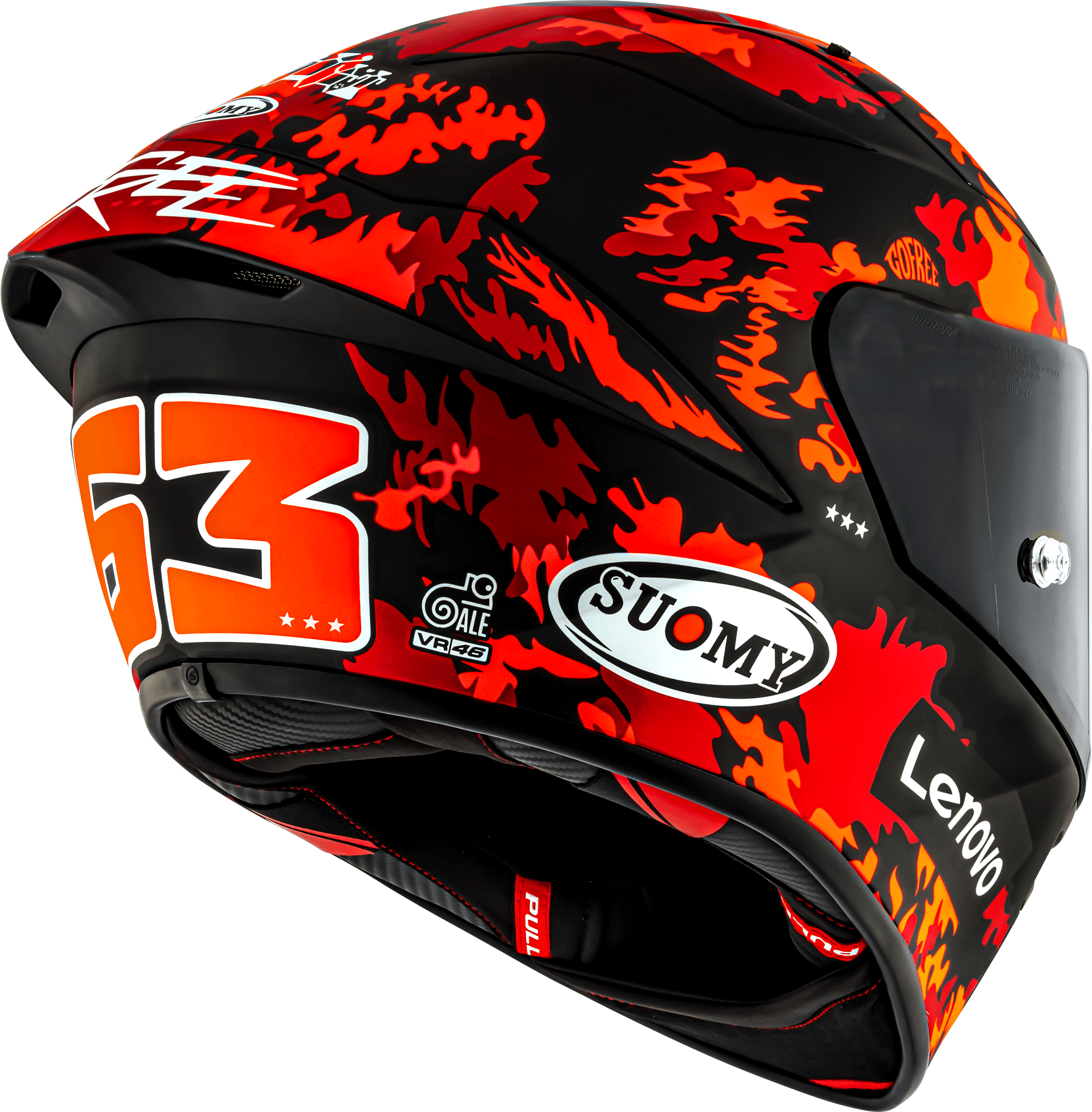 Suomy S1-XR GP Helm Francesco Pecco Bagnaia Replica 2025 K6SX0018