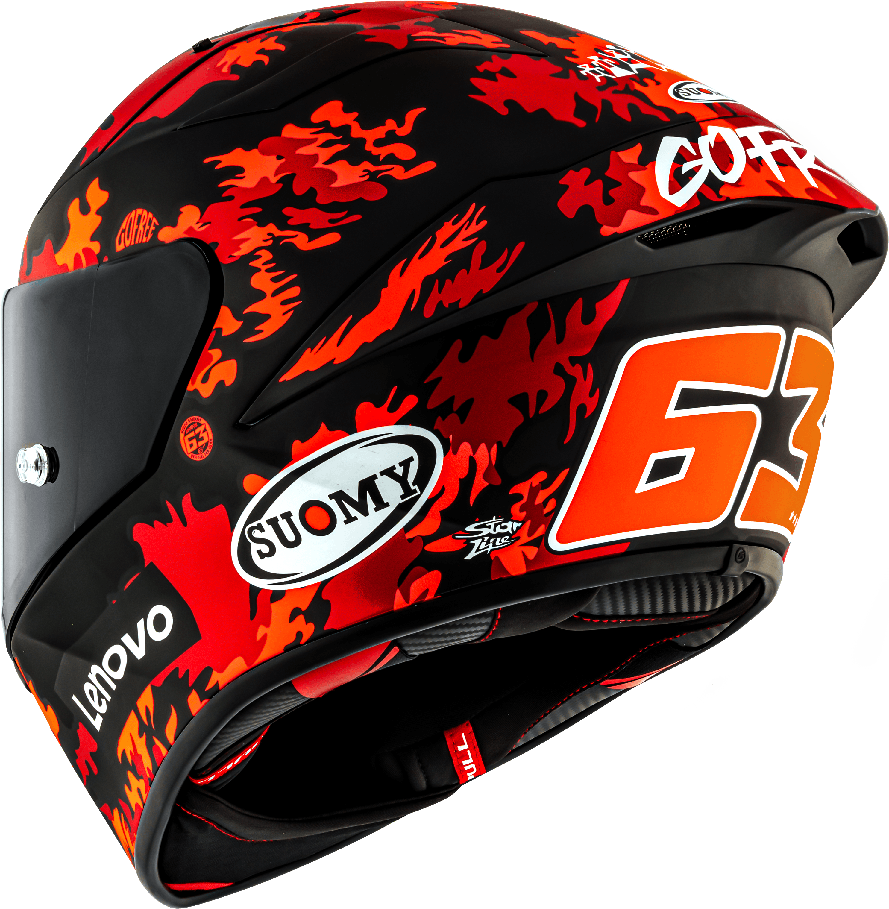 Suomy S1-XR GP Helm Francesco Pecco Bagnaia Replica 2025 K6SX0018