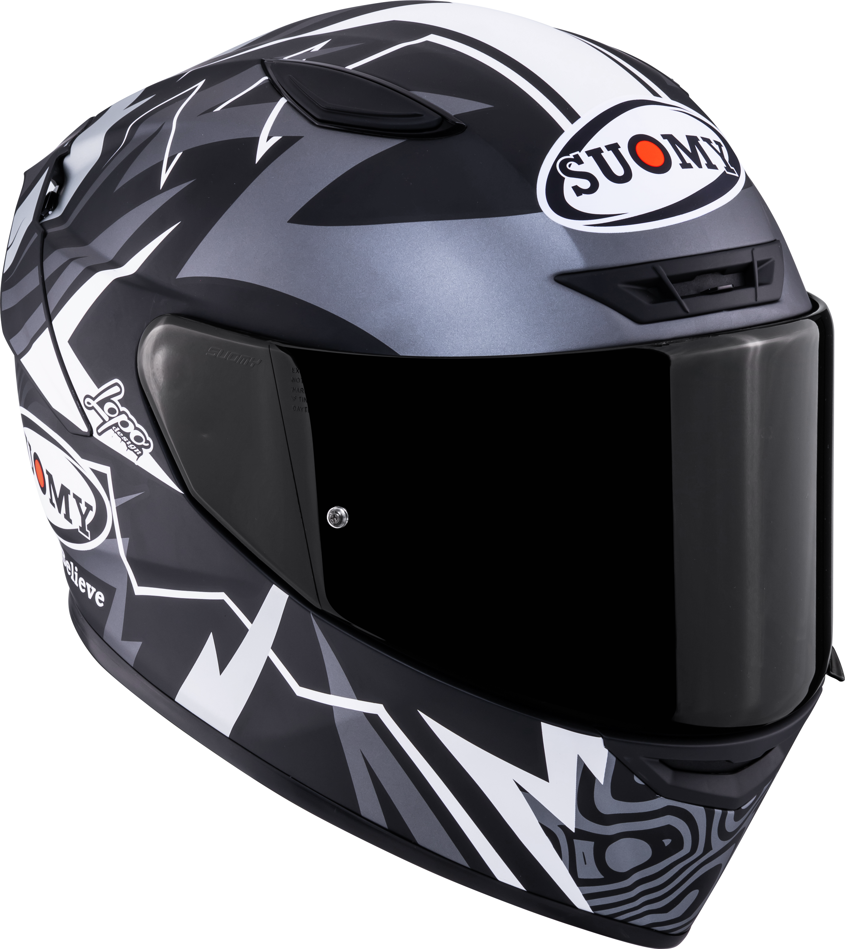 Suomy Track-1 Helm Matt Sam Lowes Replica 2025 Winter Edition K6T10021