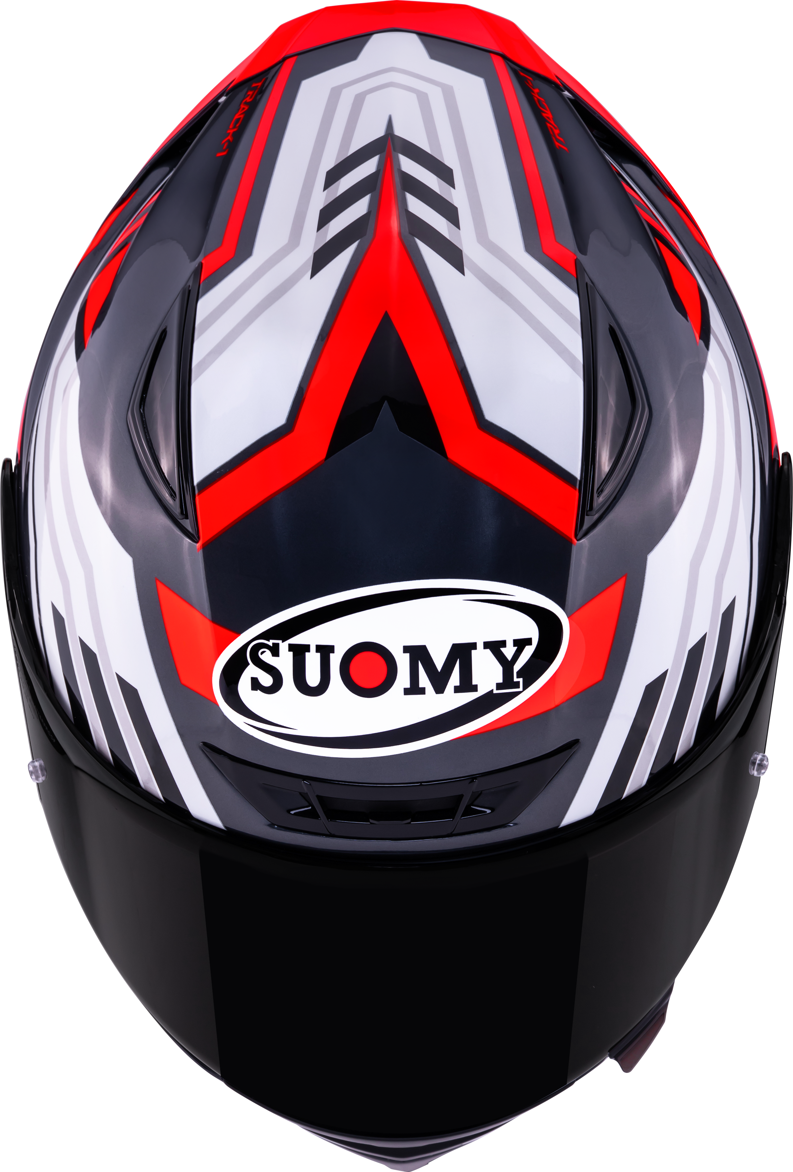 Suomy Track-1 Helm Framework Weiß/Rot K6T10022