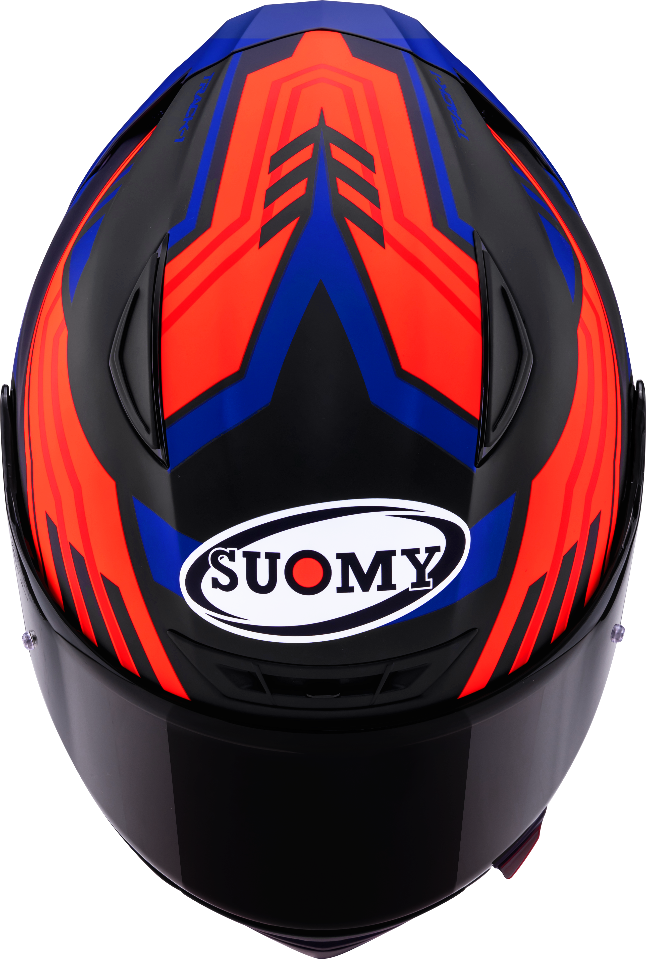 Suomy Track-1 Helm Framework Matt Schwarz/Rot/Blau K6T10024