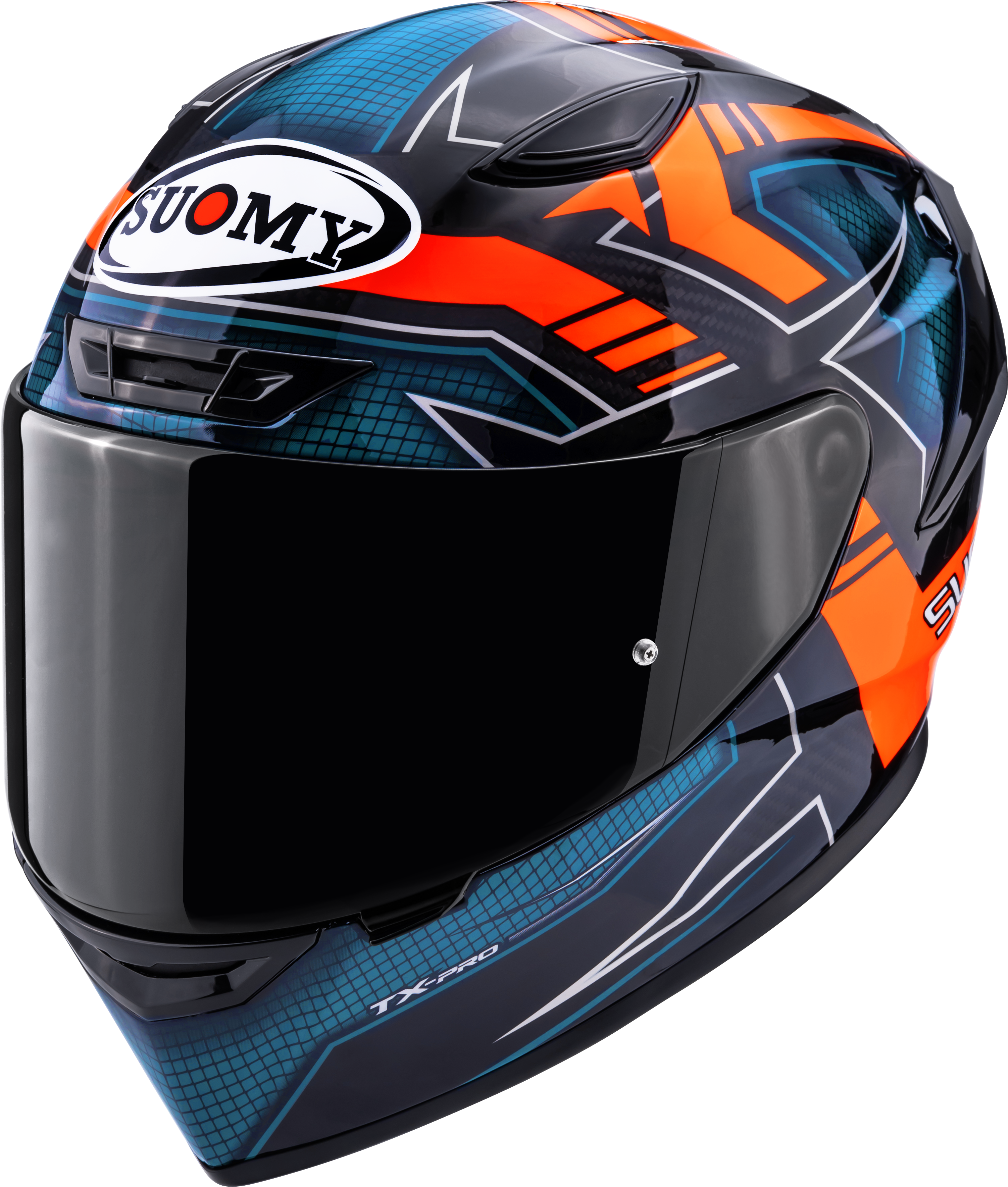 Suomy TX-Pro Helm Flawless Orange K6TX0015