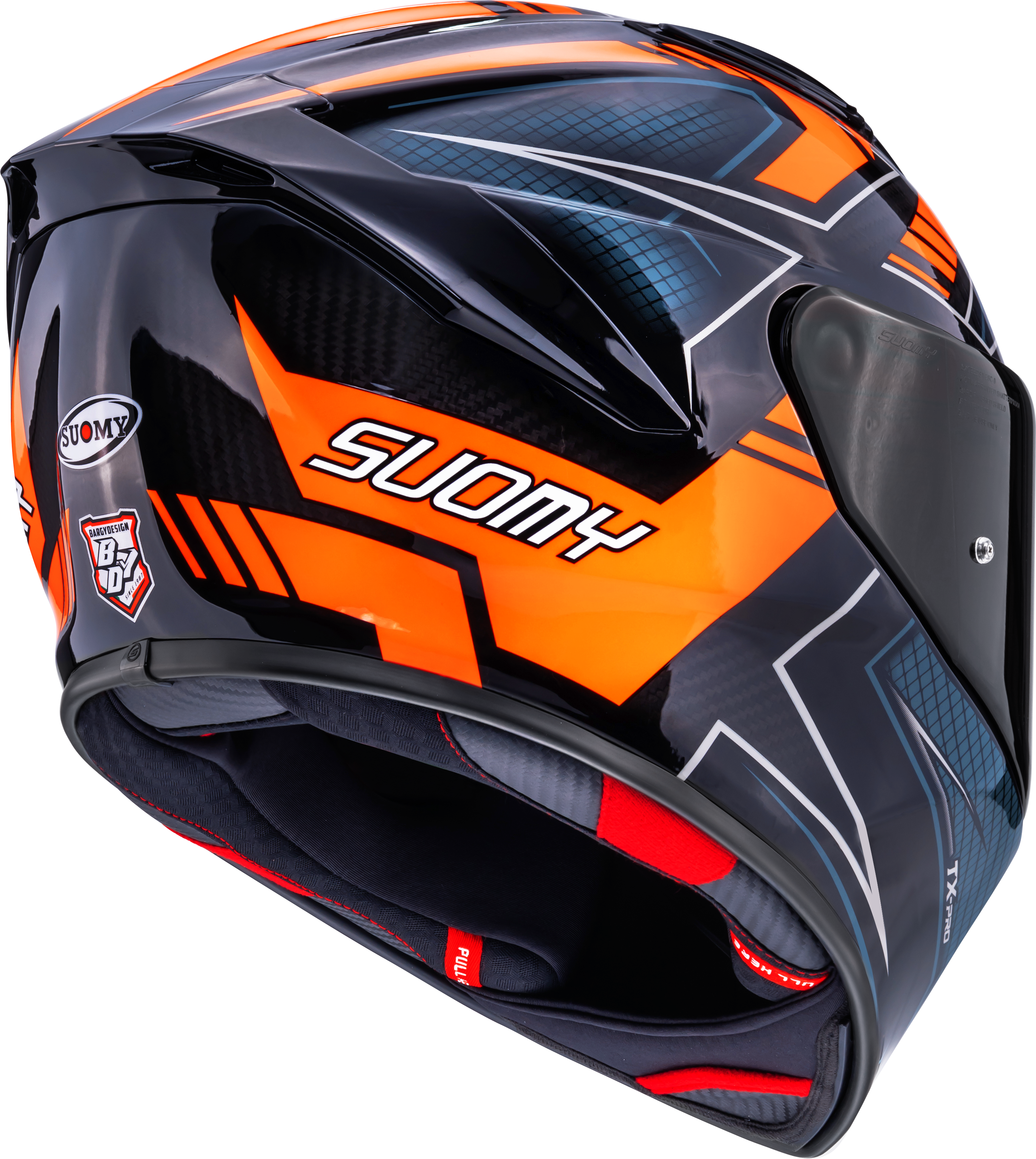 Suomy TX-Pro Helm Flawless Orange K6TX0015