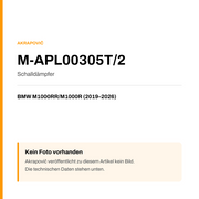 Akrapovic Schalldämpfer BMW M1000RR / M1000R (19-26) M-APL00305T/2 — Platzhalter, kein Herstellerfoto verfügbar