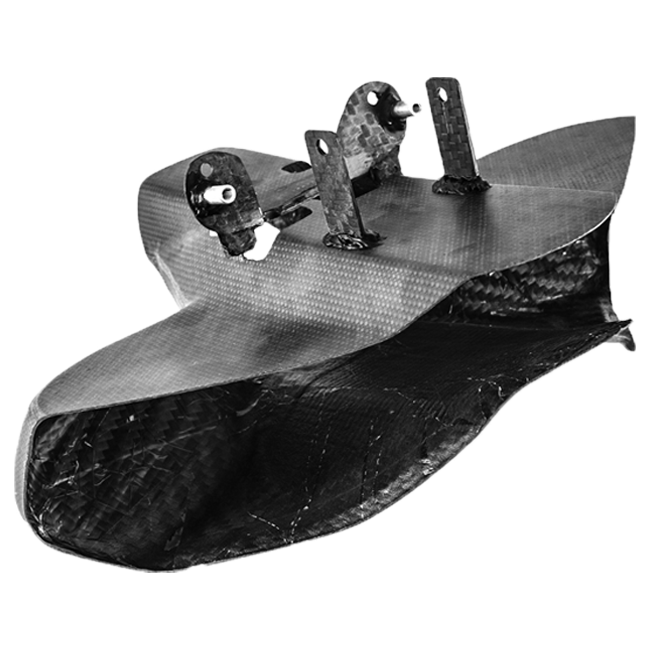 Luftkanal "Oversize" Racing Carbon Fullsix Ducati Panigale 1299/S (15-18)