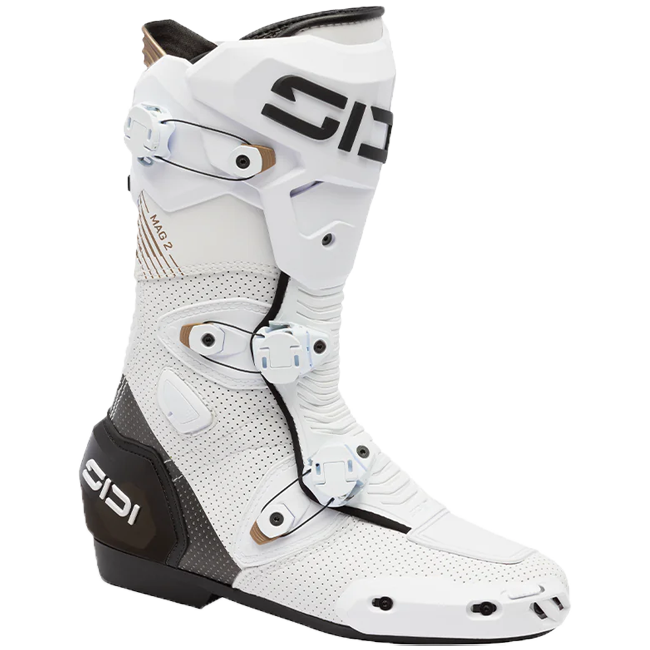 Sidi MAG 2 Air Motorradstiefel Weiß Schwarz - 203