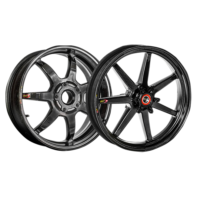 BST MAMBA 7 TEK Carbon Felgen Set Ducati Panigale 1199/S/R (12-17)
