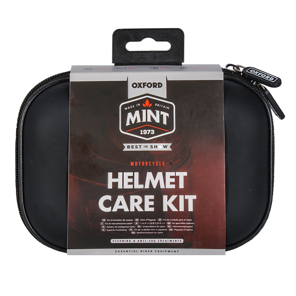 Oxford Mint Helmpflege-Set "Helmet Care Kit" - 4 teilig