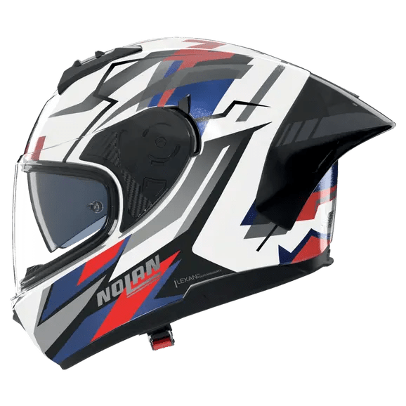 Nolan N60-6 Sport Helm Corsa Weiß / Blau / Rot / Matt-Finish 355