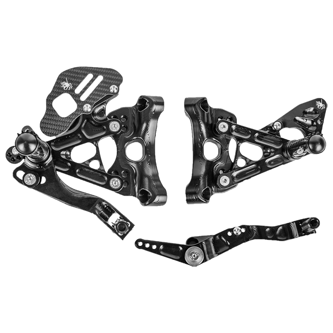 Fußrastenanlage Spider Racing BMW M1000RR K66 (21-26) 10.B185
