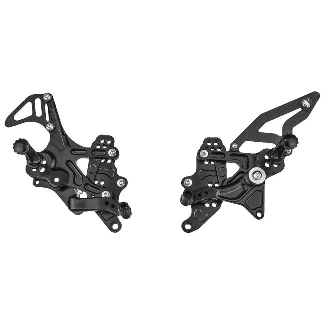 Fußrastenanlage Spider Racing Yamaha YZF-R3 (15-26) 10.Y44