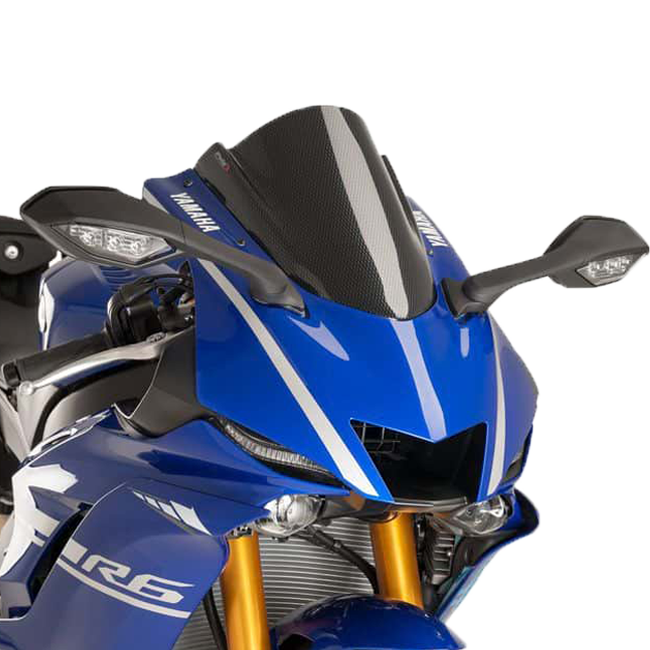 Puig Z-Racing Windshield Yamaha YZF-R6 RJ27 (17-26) 9723