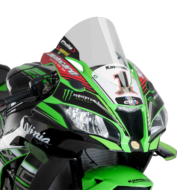 Puig R-Racer Windshield Kawasaki ZX-10 R (16-20) 9849