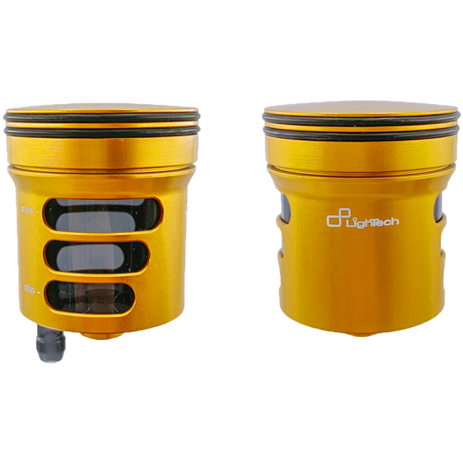 LighTech Brems- & Kupplungs-Ölbehälter 30 cm³ – CNC Aluminium, farbig | Universal Reservoir für Motorräder