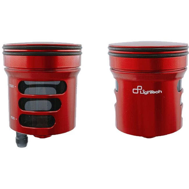 LighTech Brems- & Kupplungs-Ölbehälter 30 cm³ – CNC Aluminium, farbig | Universal Reservoir für Motorräder