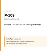 Akrapovic Zylinderkopf-Innenteil P-109 — Platzhalter, kein Herstellerfoto verfügbar