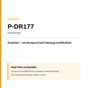 Akrapovic Distanzring P-DR177 — Platzhalter, kein Herstellerfoto verfügbar