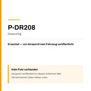 Akrapovic Distanzring P-DR208 — Platzhalter, kein Herstellerfoto verfügbar