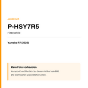 Akrapovic Hitzeschild Yamaha R7 (25-25) P-HSY7R5 — Platzhalter, kein Herstellerfoto verfügbar