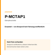 Akrapovic Dämpferschelle P-MCTAP1 — Platzhalter, kein Herstellerfoto verfügbar