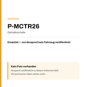 Akrapovic Dämpferschelle P-MCTR26 — Platzhalter, kein Herstellerfoto verfügbar