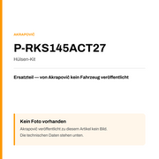 Akrapovic Hülsen-Kit P-RKS145ACT27 — Platzhalter, kein Herstellerfoto verfügbar