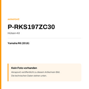 Akrapovic Hülsen-Kit Yamaha R6 (16-16) P-RKS197ZC30 — Platzhalter, kein Herstellerfoto verfügbar