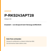 Akrapovic Hülsen-Kit P-RKS243APT28 — Platzhalter, kein Herstellerfoto verfügbar