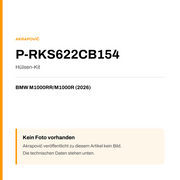 Akrapovic Hülsen-Kit BMW M1000RR / M1000R (26-26) P-RKS622CB154 — Platzhalter, kein Herstellerfoto verfügbar