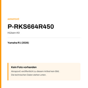 Akrapovic Hülsen-Kit Yamaha R1 (26-26) P-RKS664R450 — Platzhalter, kein Herstellerfoto verfügbar