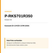 Akrapovic Hülsen-Kit Kawasaki ZX-10 R / ZX-10 RR (26-26) P-RKS701R350 — Platzhalter, kein Herstellerfoto verfügbar