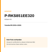 Akrapovic Hülsen-Kit Yamaha R9 (24-26) P-RKS851EE320 — Platzhalter, kein Herstellerfoto verfügbar