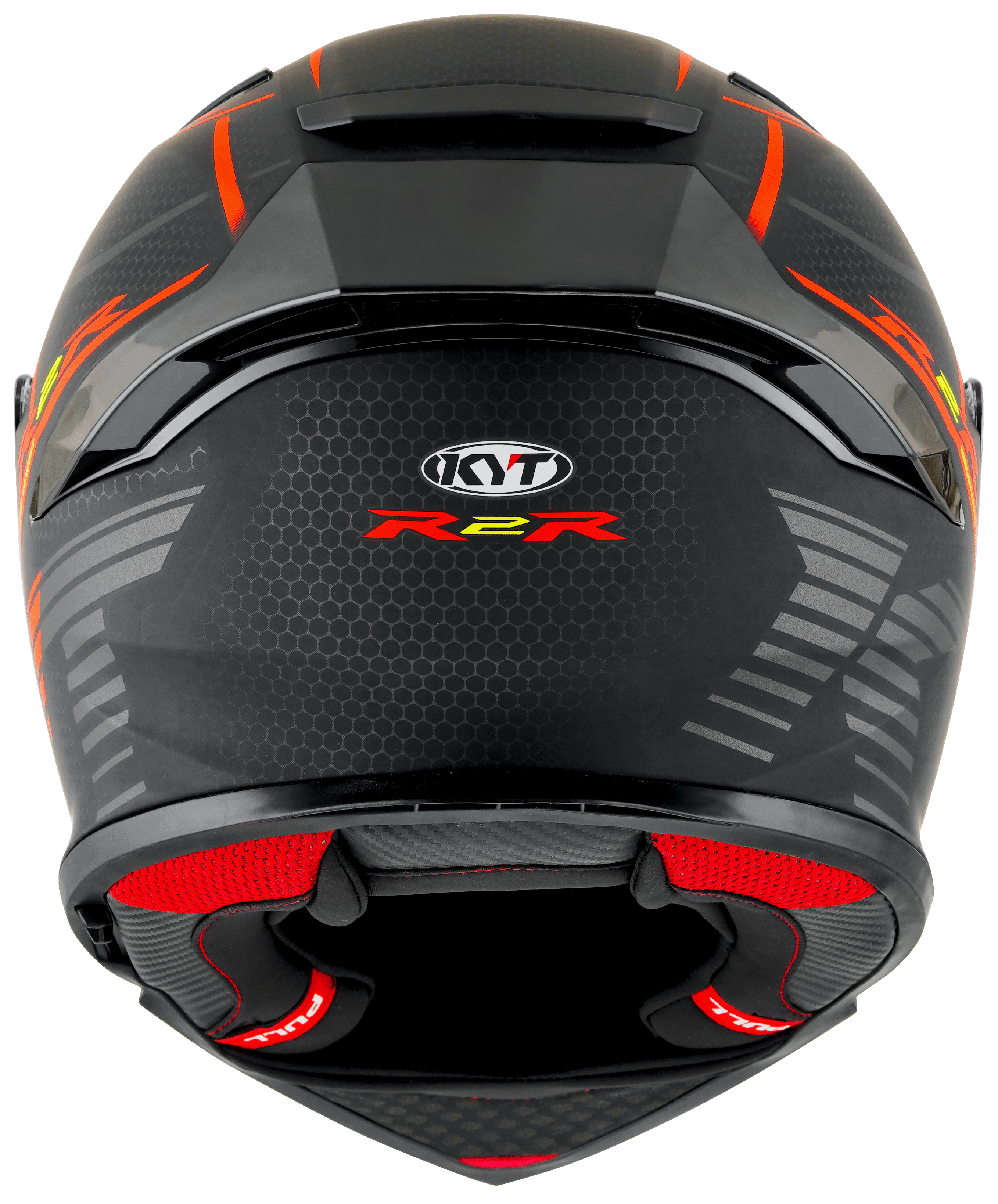 KYT R2R Helm Concept Matt Schwarz / Rot Y6R20008