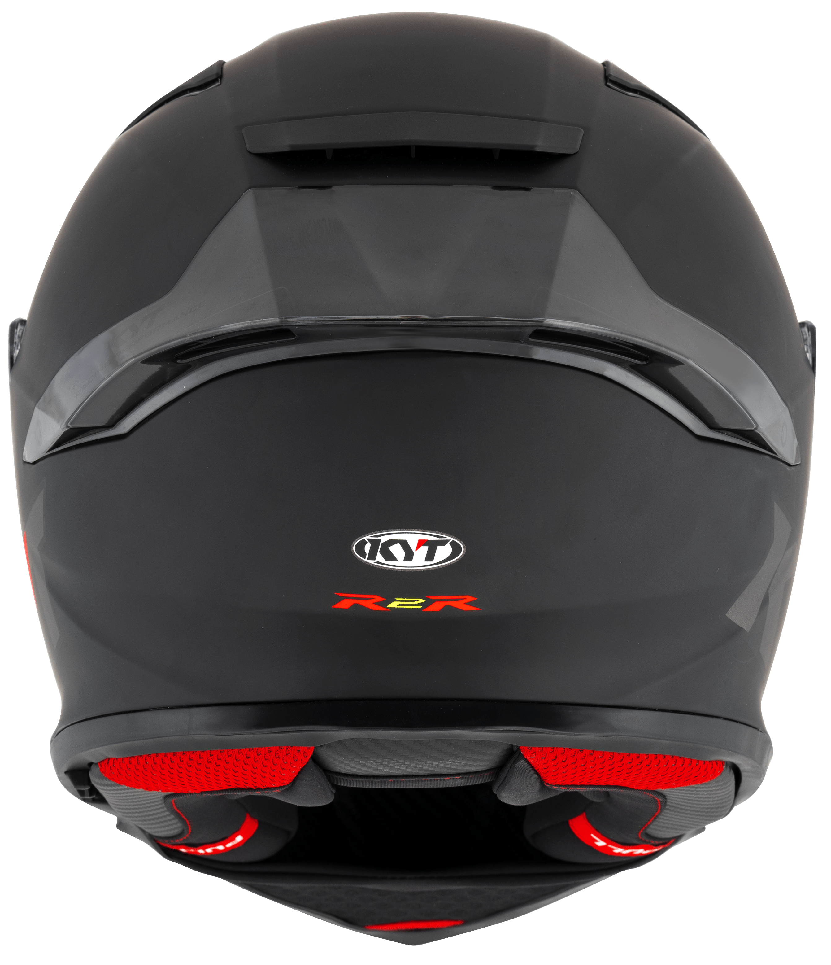 KYT R2R Helm Plain schwarz matt Y6R200X6