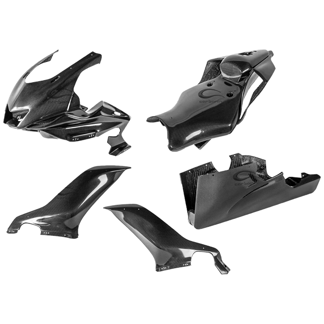 Komplettes Verkleidungsset Carbon Yamaha YZF-R6 RJ27 (17-25)