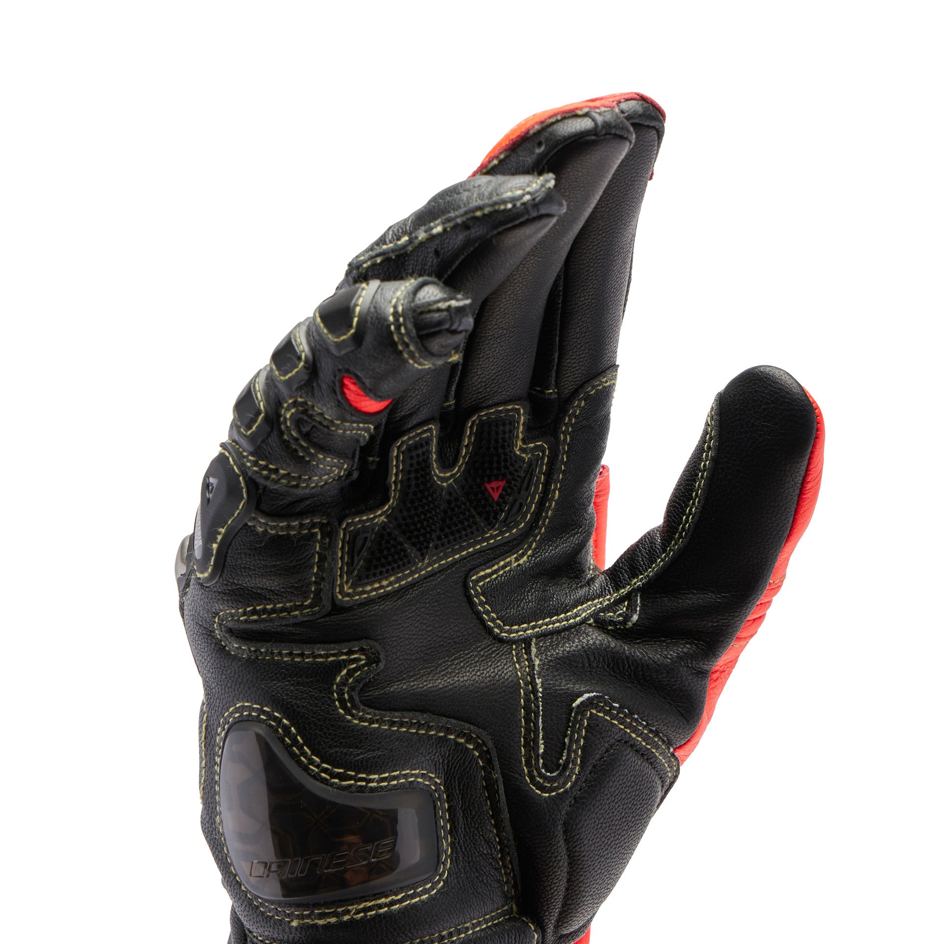 Dainese Full Metal 7 Racing Motorrad Lederhandschuhe | Herren | Schwarz/Rot | 201810001462800