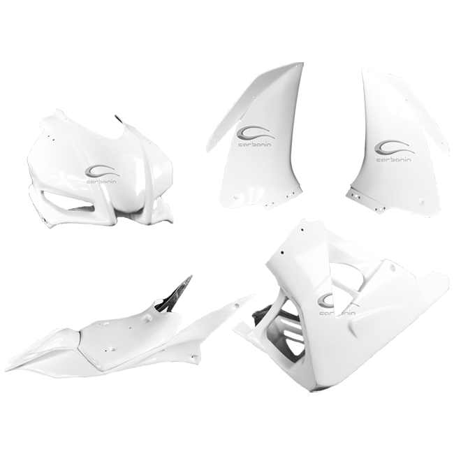 Komplettes Verkleidungsset Avio Fiber Aprilia RSV4/RR/RF/1100 Factory (15-20) Carbonin