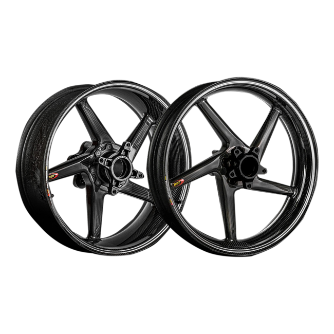 BST DIAMOND TEK Carbon Felgen Set Aprilia RSV4/RR/1100 Factory (21-26)
