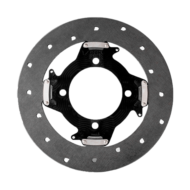SICOM Carbon-Keramik Hinterrad-Bremsscheiben T-Drive 245x6mm Kit Ducati Panigale V2 955 (20-24)