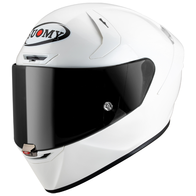 Suomy SR-GP Evo Helm Plain Pearl White Glossy K6S200W3