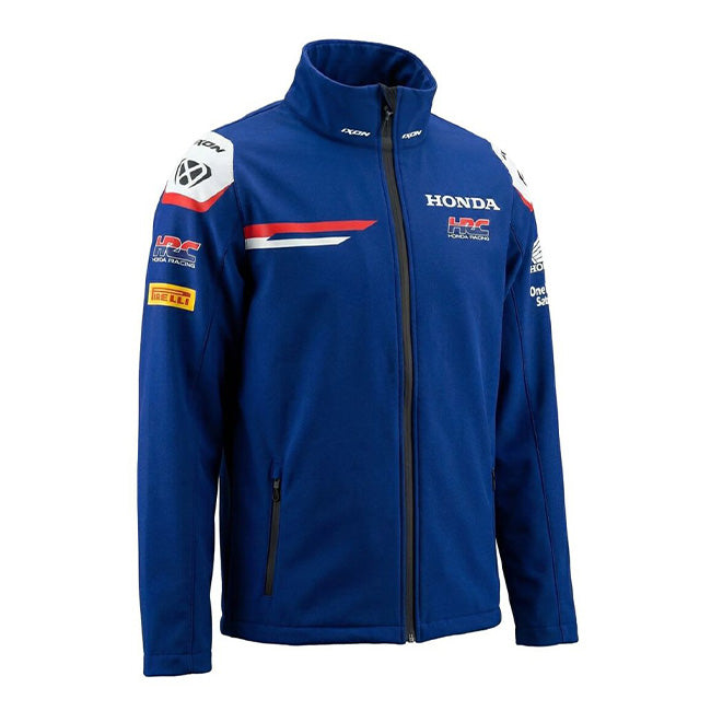 Honda HRC Racing Team Zip Sweat-Jacke Blau Replica 2026 Herren IXON
