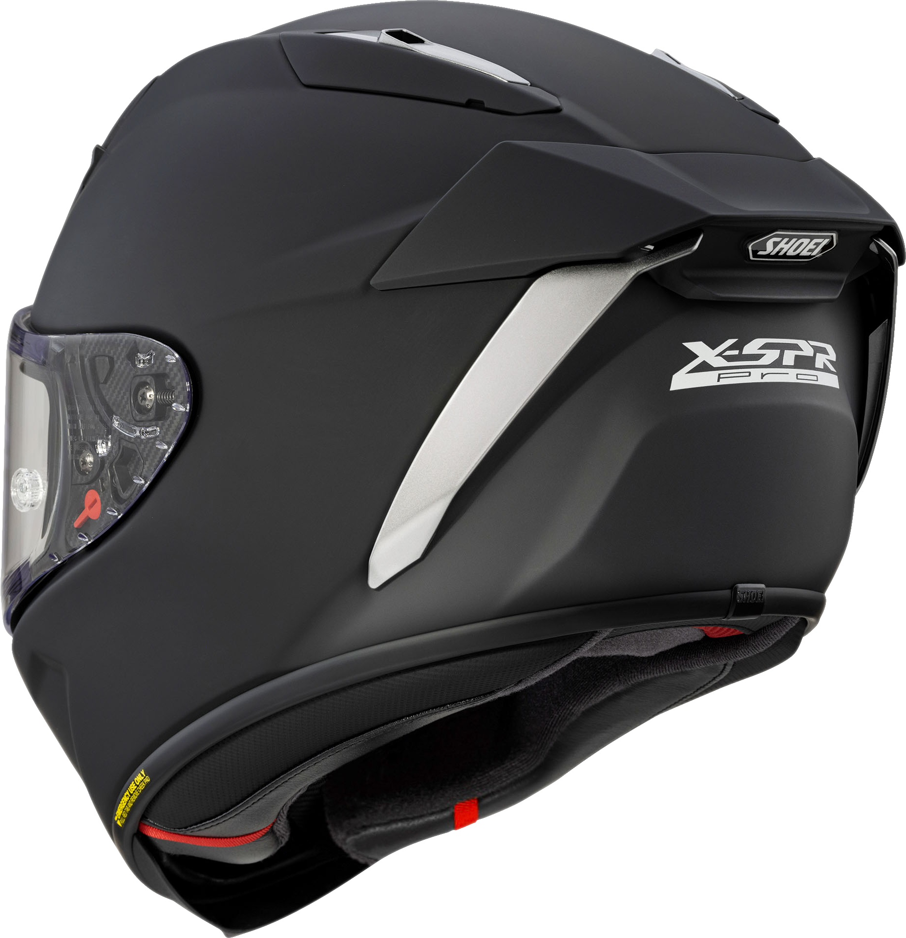 Shoei X-SPR PRO Helm schwarz matt