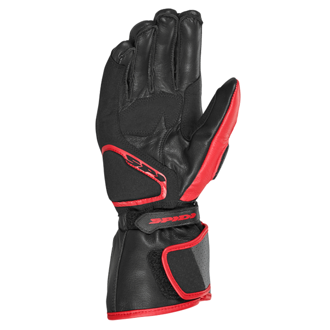Spidi STR-6 Sport Motorrad Lederhandschuhe | Herren | Rot | A221014