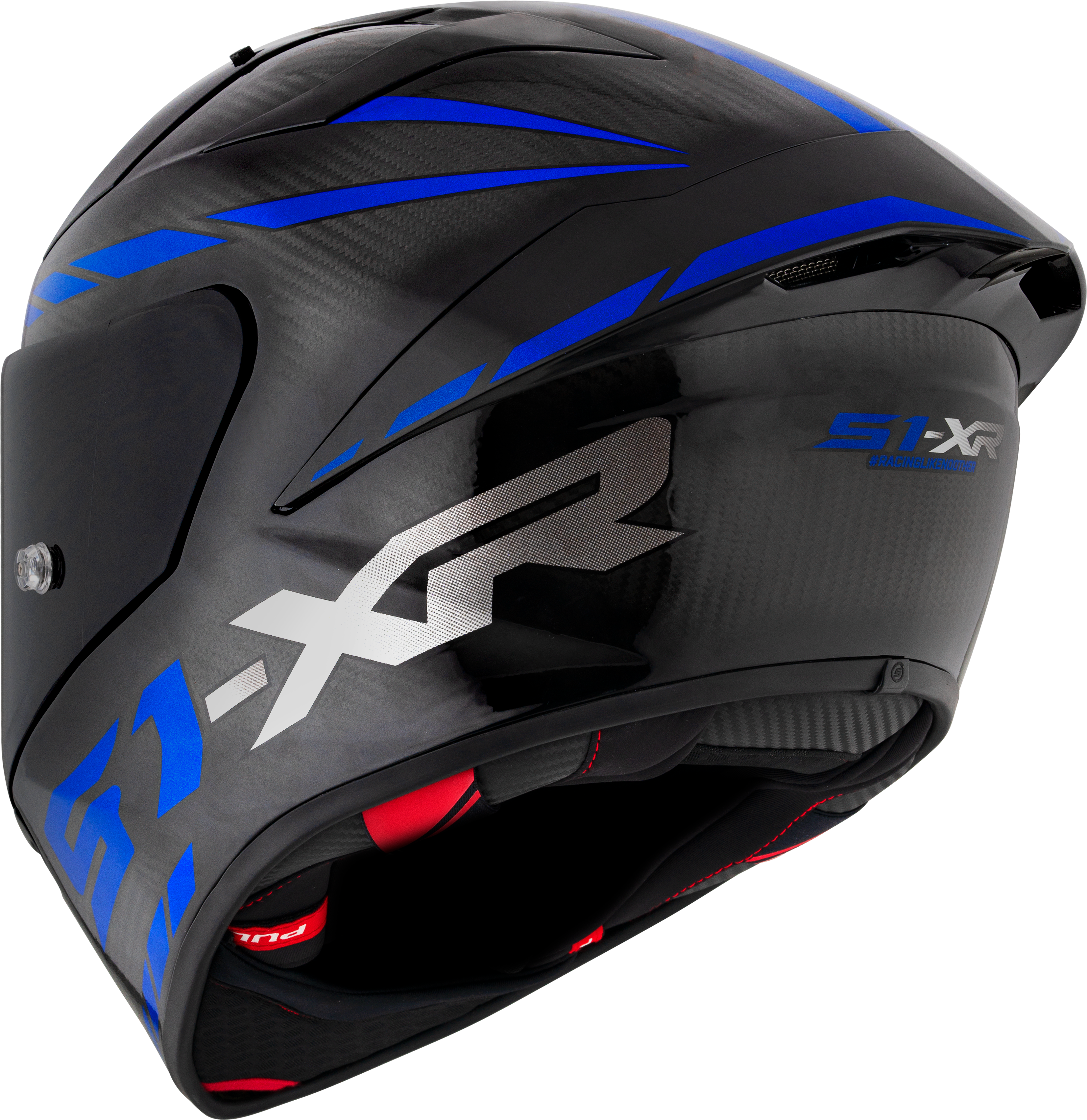 Suomy S1-XR GP Helm Carbon Hypersonic Blau K6SX0006